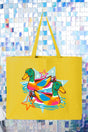 Duck, Duck, Dazzle Canvas Jumbo Tote - Wholesale Accessory Market