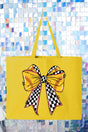 Fastpitch Check Canvas Jumbo Tote - Wholesale Accessory Market