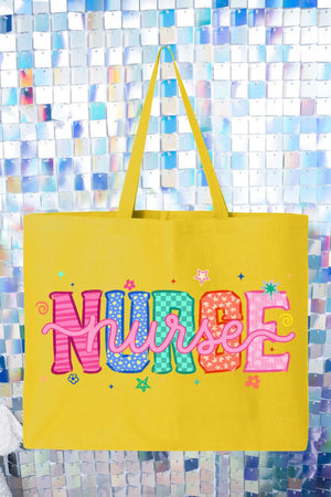 Nurse Energy Canvas Jumbo Tote - Wholesale Accessory Market