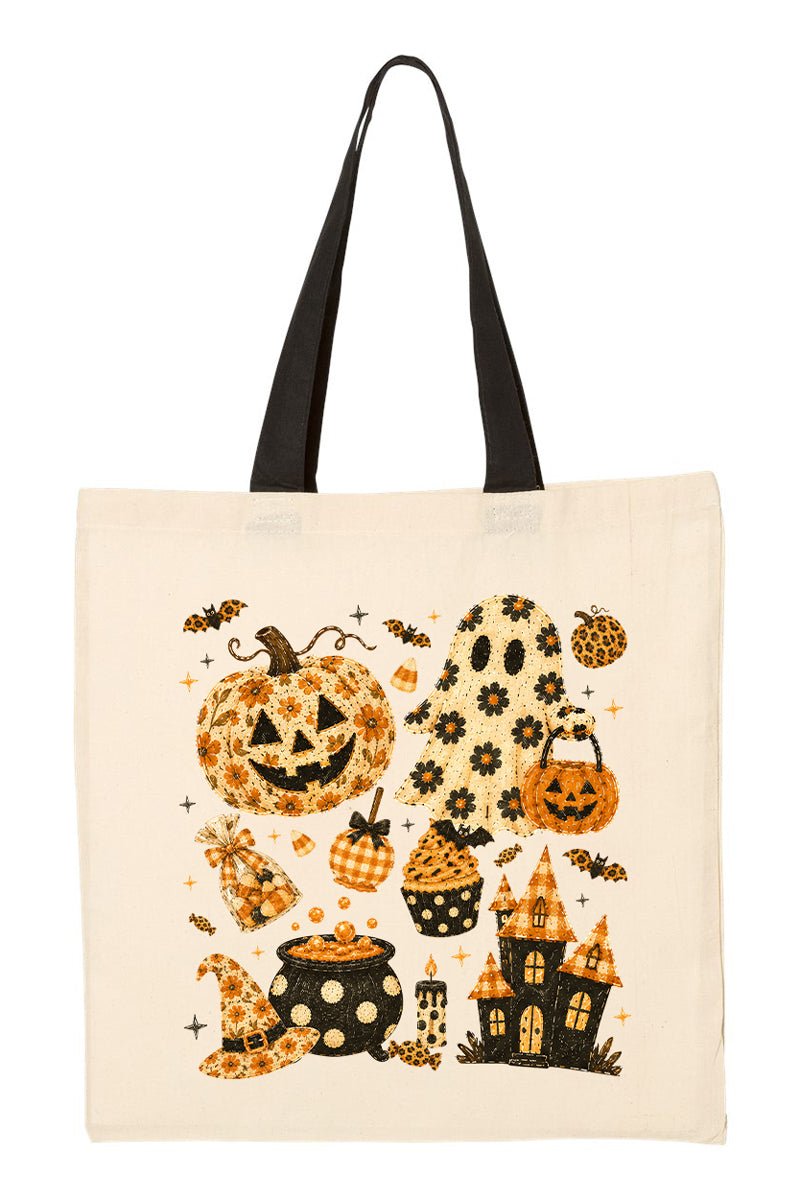 Boo & Bloom Medium Canvas Tote - Wholesale Accessory Market