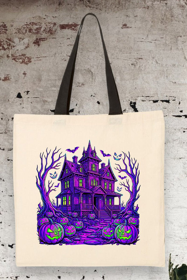 Neon Nightmare Medium Canvas Tote - Wholesale Accessory Market