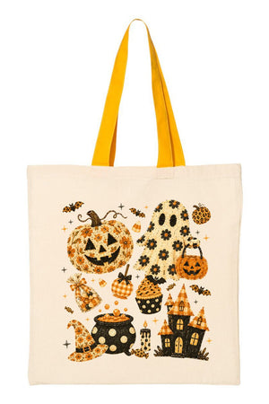 Boo & Bloom Medium Canvas Tote - Wholesale Accessory Market