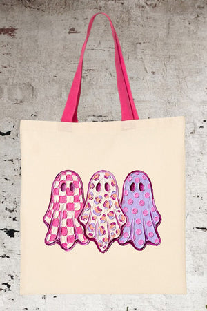 Ghost Girls Medium Canvas Tote - Wholesale Accessory Market