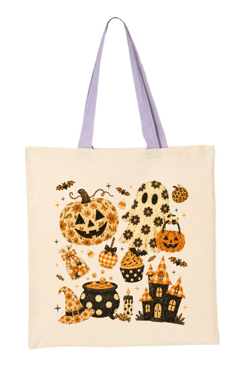 Boo & Bloom Medium Canvas Tote - Wholesale Accessory Market