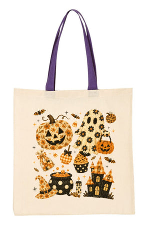 Boo & Bloom Medium Canvas Tote - Wholesale Accessory Market
