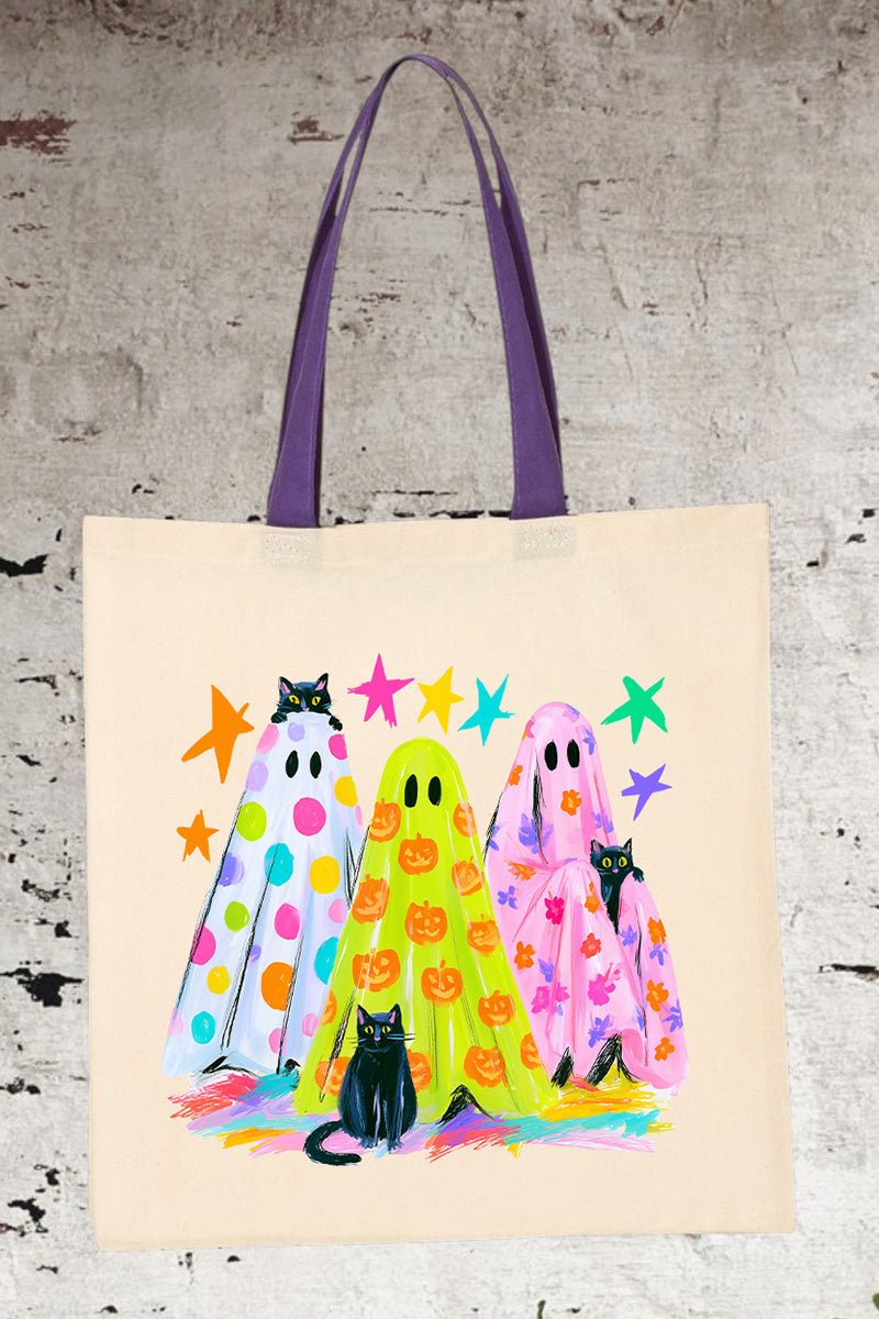 Neon Night Spirits Medium Canvas Tote - Wholesale Accessory Market