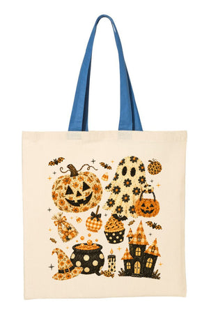 Boo & Bloom Medium Canvas Tote - Wholesale Accessory Market