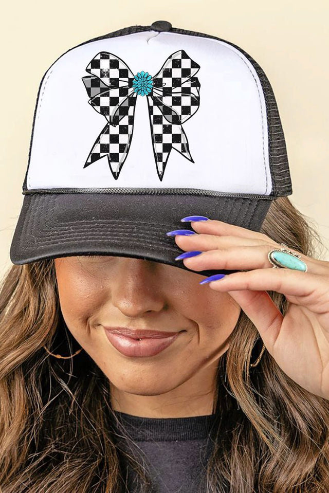 Concho Coquette Foam Mesh Back Trucker Cap - Wholesale Accessory Market