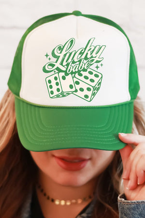 Shamrock Babe Foam Mesh Back Trucker Cap - Wholesale Accessory Market