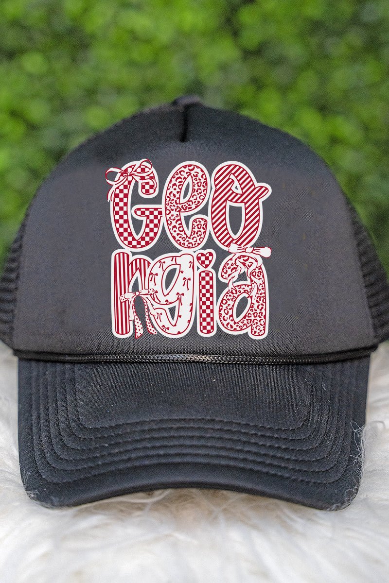 Tied In Georgia Foam Mesh Back Trucker Cap - Wholesale Accessory Market