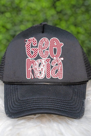 Tied In Georgia Foam Mesh Back Trucker Cap - Wholesale Accessory Market
