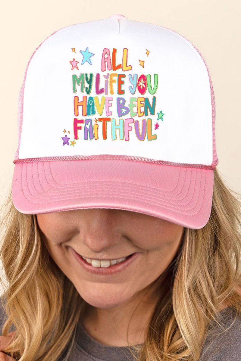 All My Life Foam Mesh Back Trucker Cap - Wholesale Accessory Market