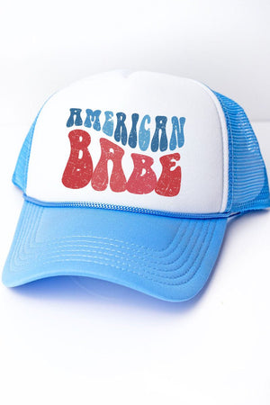 American Babe Foam Mesh Back Trucker Cap - Wholesale Accessory Market