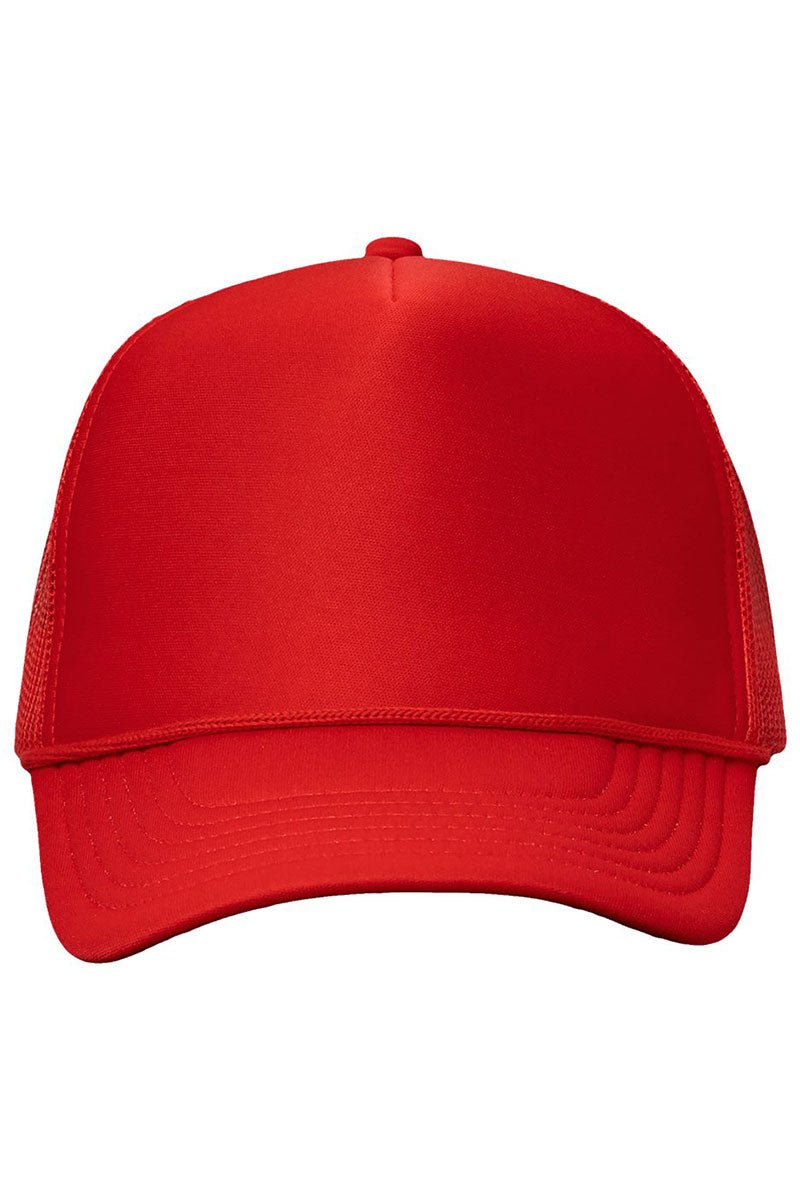 Distressed Softball. Foam Mesh Back Trucker Cap - Wholesale Accessory Market