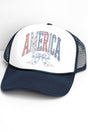 Arched America Floral Foam Mesh Back Trucker Cap - Wholesale Accessory Market