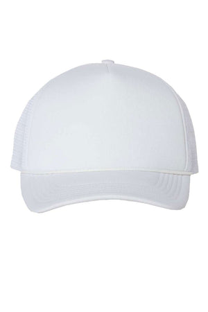 Watercolor Mardi Gras Tab Transfer Foam Mesh Back Trucker Cap - Wholesale Accessory Market