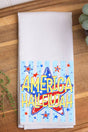 America Hallelujah Waffle Kitchen Towel - Wholesale Accessory Market