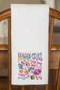Beads, Bows, and Bourbon St Waffle Kitchen Towel - Wholesale Accessory Market
