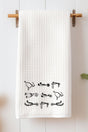 Boot Spurs Waffle Kitchen Towel - Wholesale Accessory Market