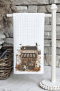 Brew & Boo Coffee Shop Waffle Kitchen Towel - Wholesale Accessory Market
