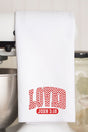 Checkered Loved Waffle Kitchen Towel - Wholesale Accessory Market