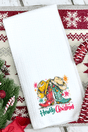 Christmas Boot Scootin' Waffle Kitchen Towel - Wholesale Accessory Market