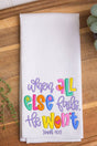 Colorful All Else Fails Waffle Kitchen Towel - Wholesale Accessory Market
