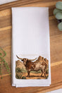 Desert Monarch Longhorn Waffle Kitchen Towel - Wholesale Accessory Market