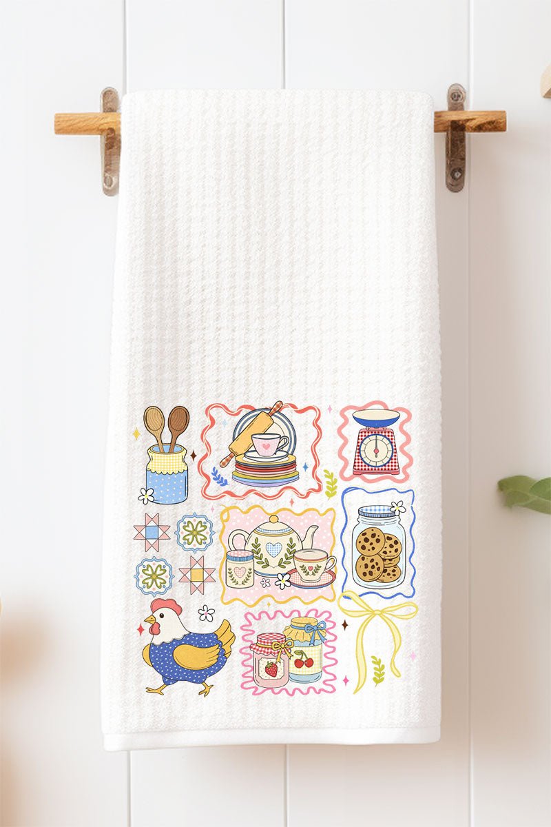 Granny's Kitchen Waffle Kitchen Towel - Wholesale Accessory Market