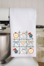 Heart & Home Quilt Waffle Kitchen Towel - Wholesale Accessory Market