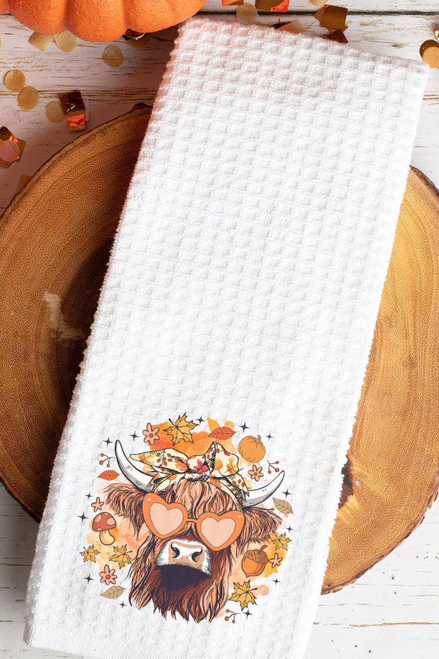 Highland Homestead Waffle Kitchen Towel - Wholesale Accessory Market