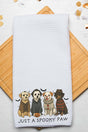 Just A Spooky Paw Waffle Kitchen Towel - Wholesale Accessory Market