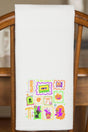 Neon All Hallow's Eve Waffle Kitchen Towel - Wholesale Accessory Market