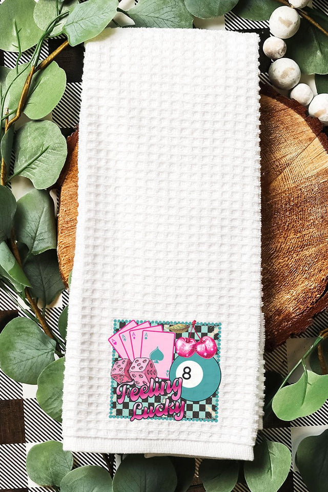 Outlaw Girlie Waffle Kitchen Towel - Wholesale Accessory Market