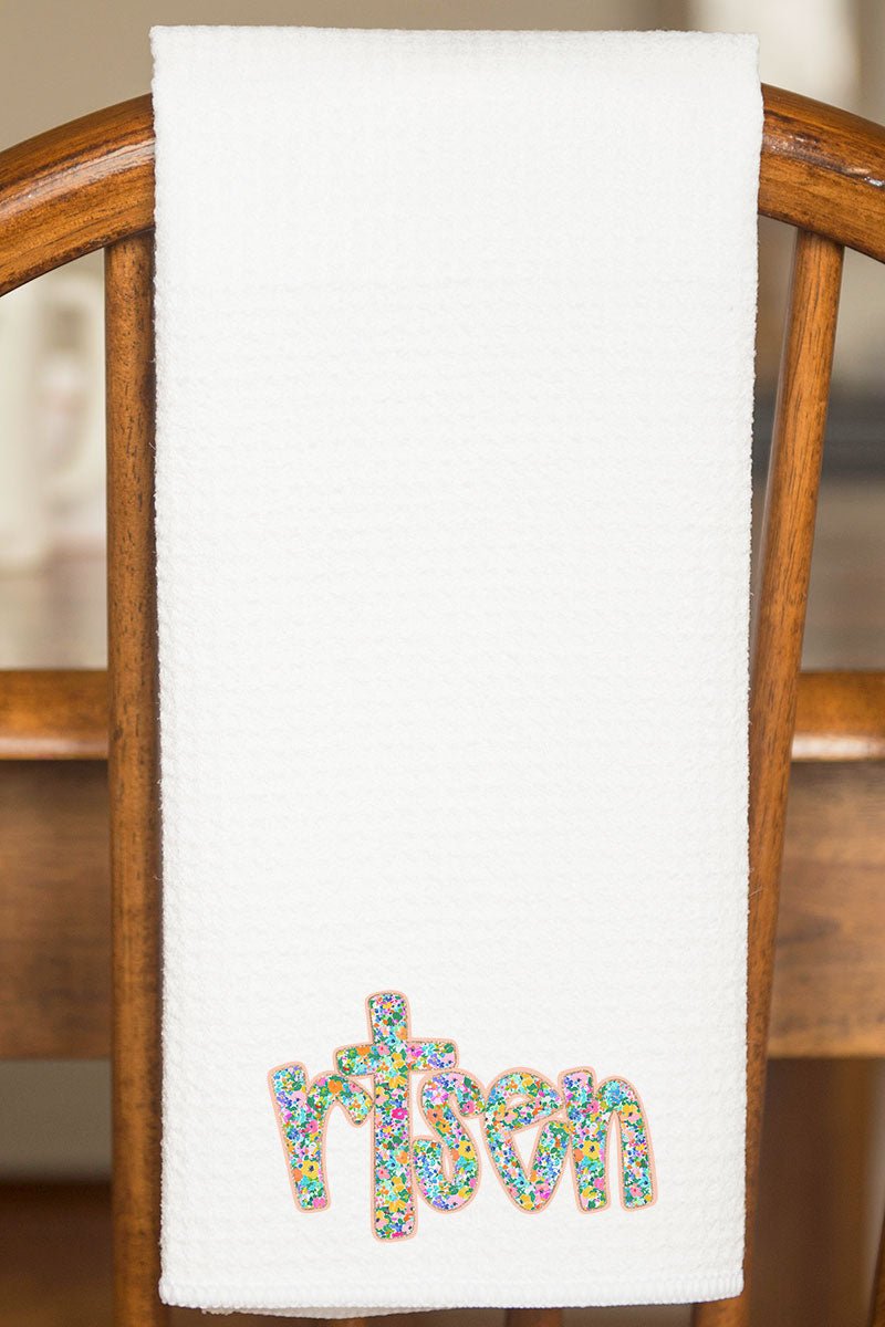 Radiant Risen Waffle Kitchen Towel - Wholesale Accessory Market