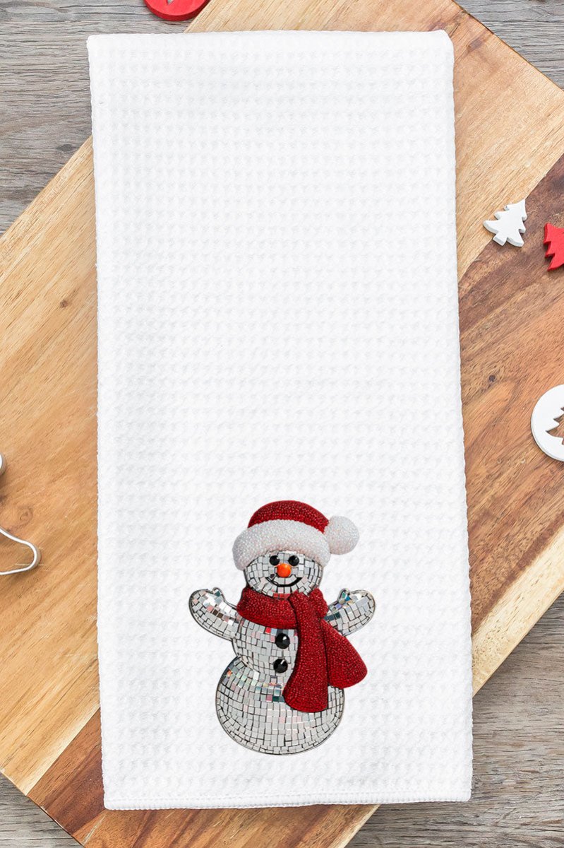 Snow Extra Waffle Kitchen Towel - Wholesale Accessory Market