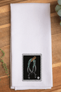 Spur Stamp Waffle Kitchen Towel - Wholesale Accessory Market