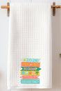 Summer Signs Waffle Kitchen Towel - Wholesale Accessory Market