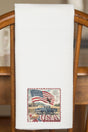 Vintage USA Stamp Waffle Kitchen Towel - Wholesale Accessory Market