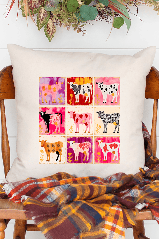 Patchwork Pastures Decorative Pillow Cover - Wholesale Accessory Market