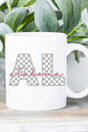Alabama Checkered Ceramic Mug - Wholesale Accessory Market