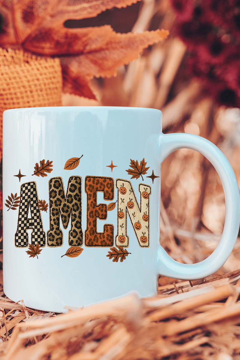 Autumn Amen Ceramic Mug - Wholesale Accessory Market
