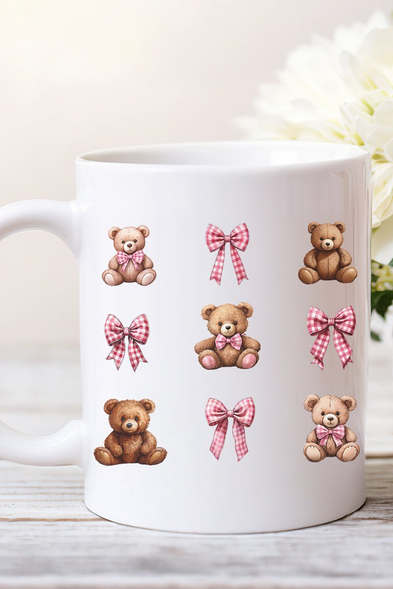 Bears and Bows Ceramic Mug - Wholesale Accessory Market