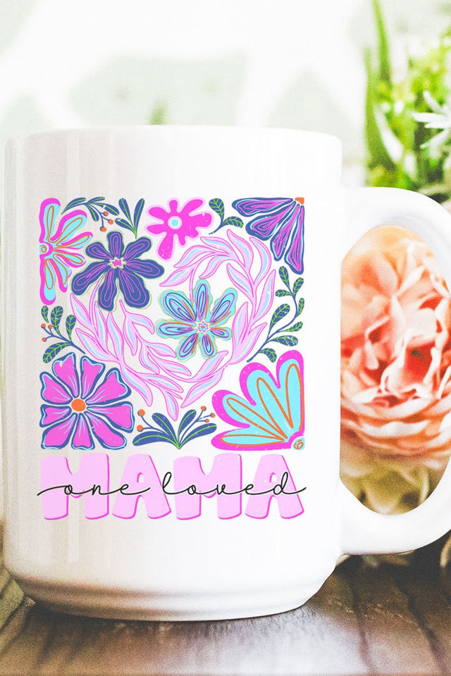 Boho Loved Mama Ceramic Mug - Wholesale Accessory Market
