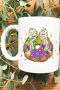 Brushed King Cake Ceramic Mug - Wholesale Accessory Market