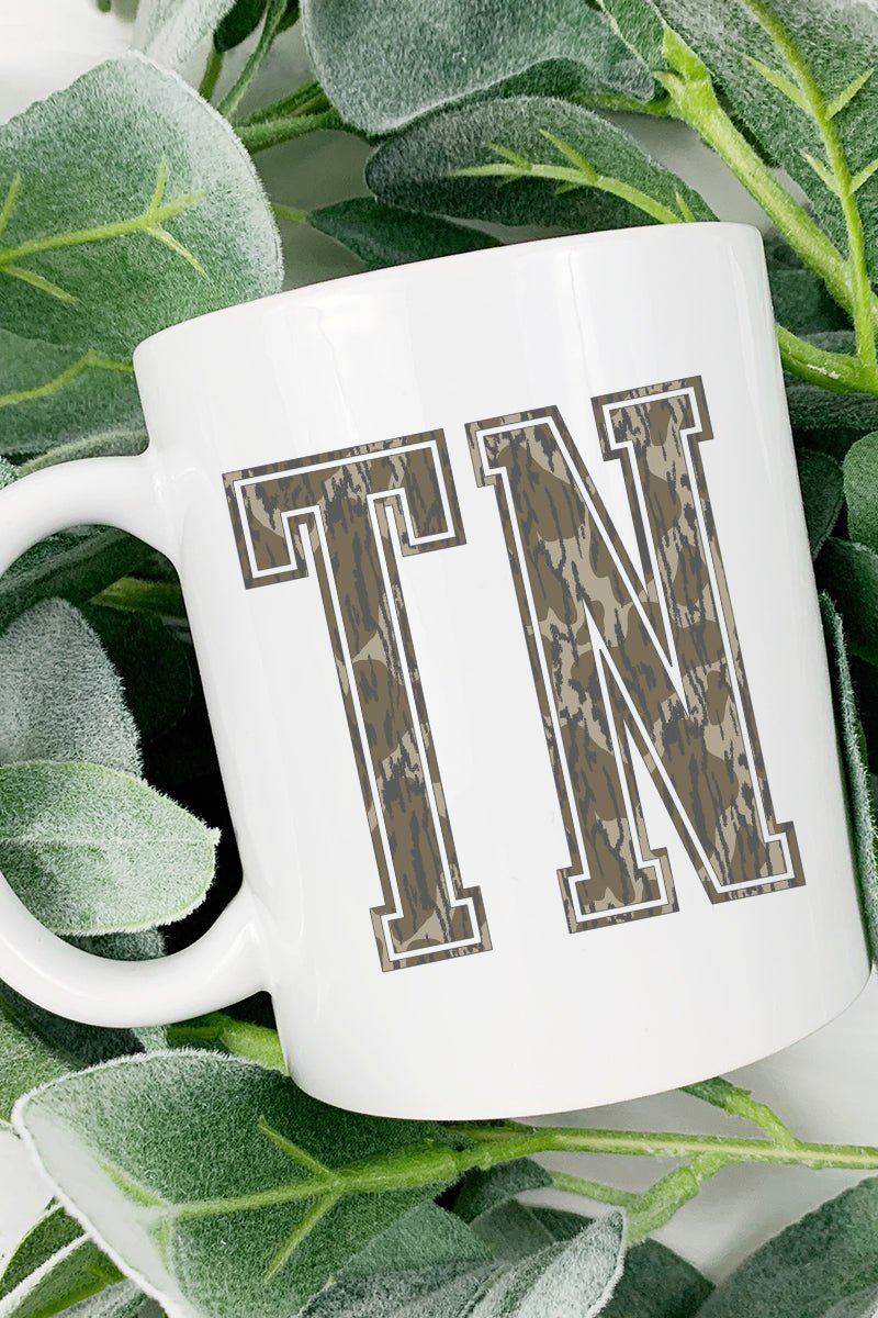 Camo TN Ceramic Mug - Wholesale Accessory Market