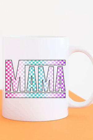 Check It Out Colorful Mama White Mug - Wholesale Accessory Market