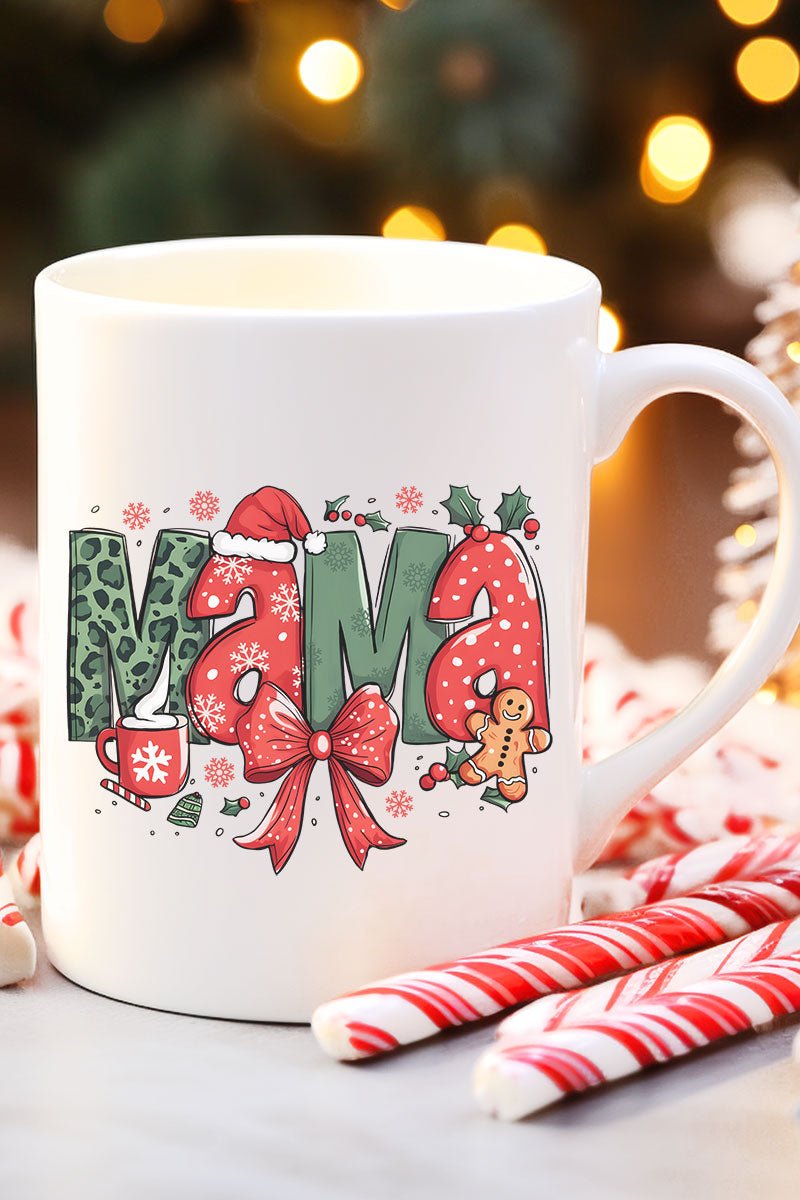 Cheerful Christmas Mama Ceramic Mug - Wholesale Accessory Market