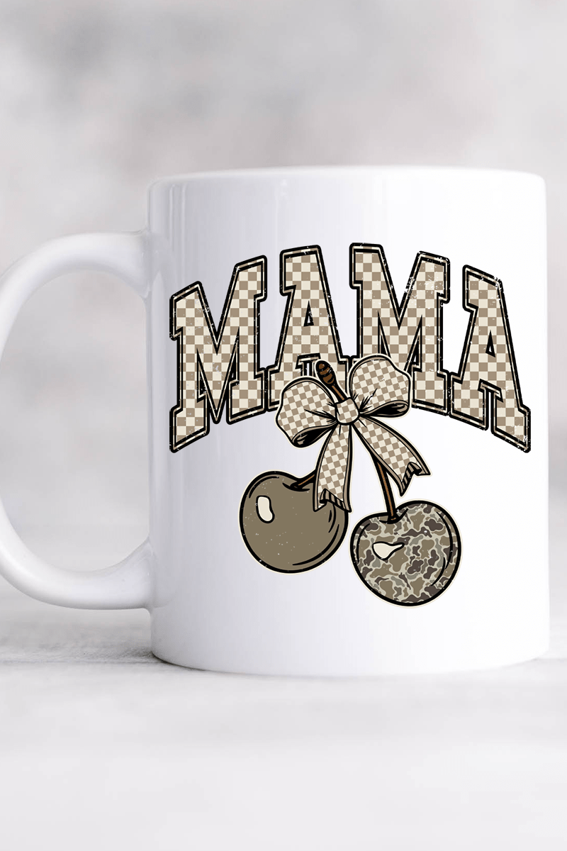 Cherry Luxe Mama Ceramic Mug - Wholesale Accessory Market