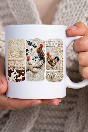 Chic 'n Lace Ceramic Mug - Wholesale Accessory Market